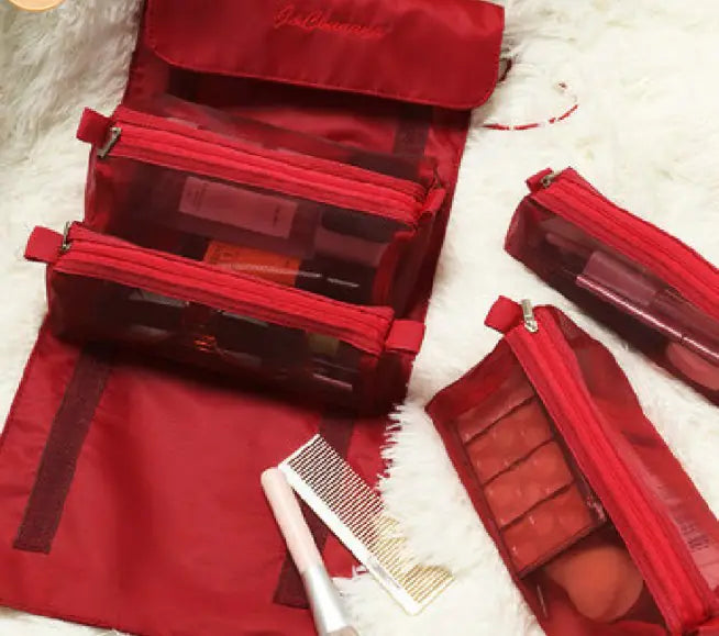 Bolsa de Almacenamiento Cosmético Portátil de Gran Capacidad Mejorada