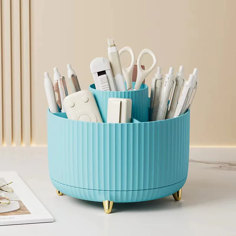 Soporte Rotatorio para Brochas de Cosméticos