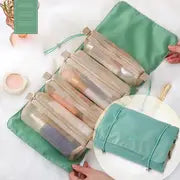 Bolsa de Almacenamiento Cosmético Portátil de Gran Capacidad Mejorada