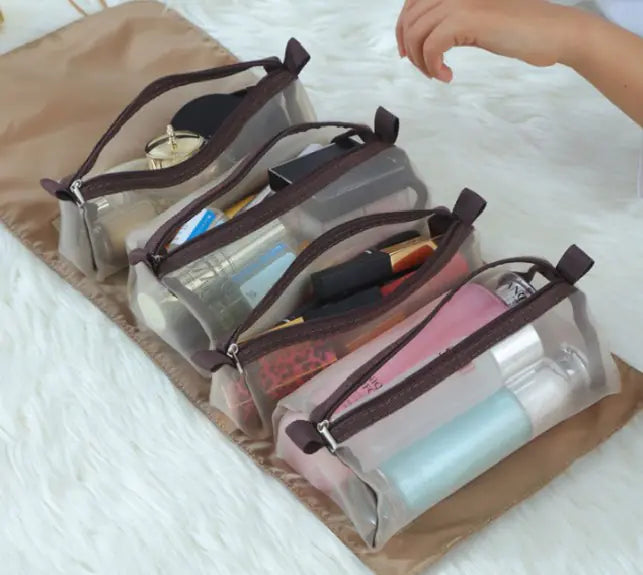 Bolsa de Almacenamiento Cosmético Portátil de Gran Capacidad Mejorada